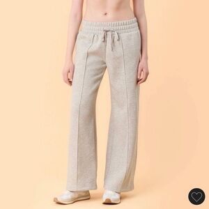 NWT Blogilates Popflex Heather Gray Women's Travel Trouser Sweatpants - Small